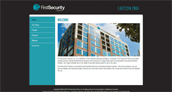 Desktop Screenshot of firstsecurityfinance.com